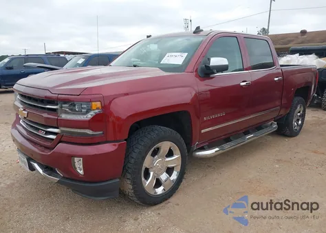 2017 Chevrolet Silverado 1500 2Lz из США, поврежденный, VIN 3GCUKSEC3HG338705